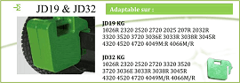 Traktorvikt John Deere 19 KG - JD19